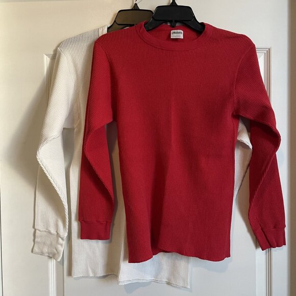 TWO (2) Greatland and Hanes Thermal shirts or tees - Size Large - Picture 1 of 5